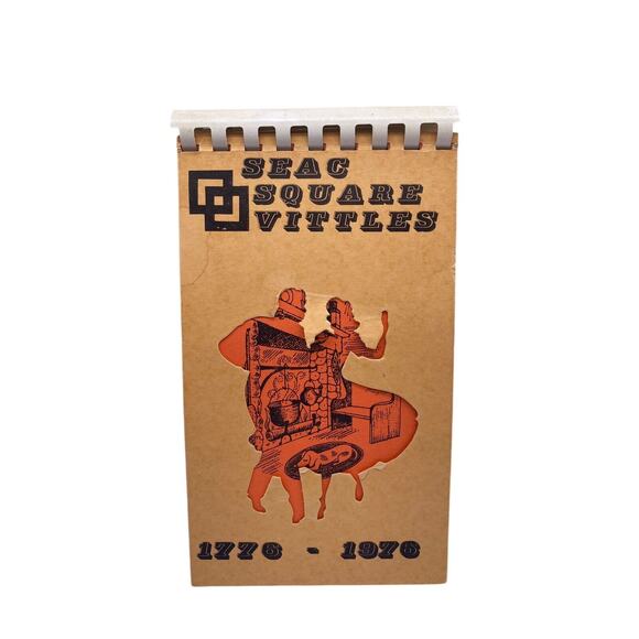 Vintage Recipe Book Cookbook 1776 - 1976 Bicentennial Seac Square Vittles - Picture 1 of 8
